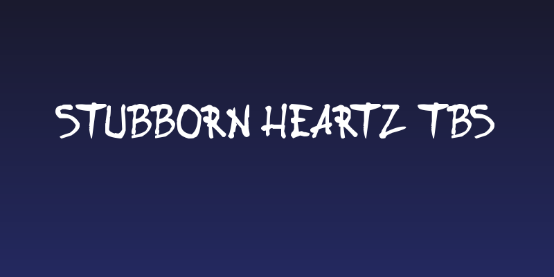 Stubborn Heartz TBS Social Header