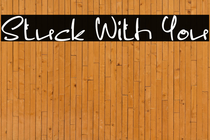 Stuck With You Example 1