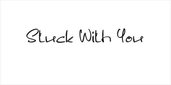 Stuck With You Logo