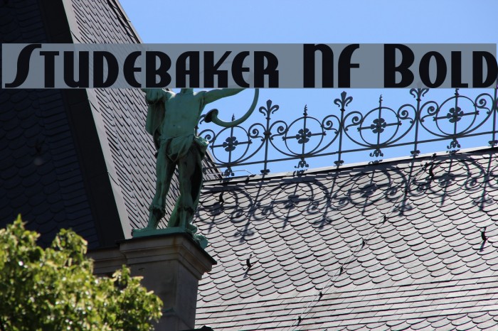 Studebaker NF Bold Font examples