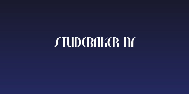 Studebaker NF Social Header