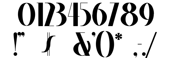 Studebaker Font OTHER CHARS
