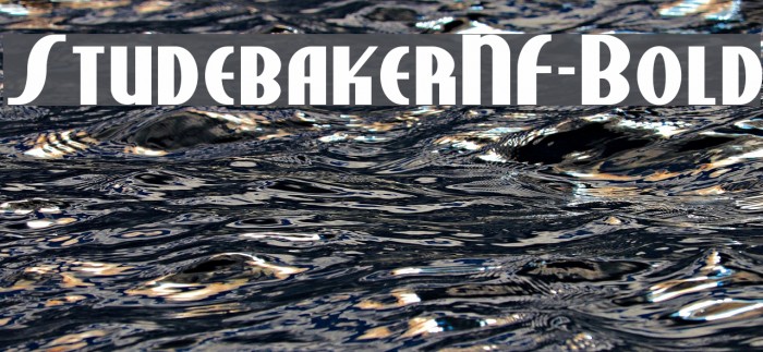StudebakerNF-Bold Font examples