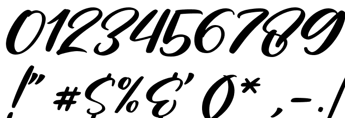 Studio Ashtral FREE Font OTHER CHARS