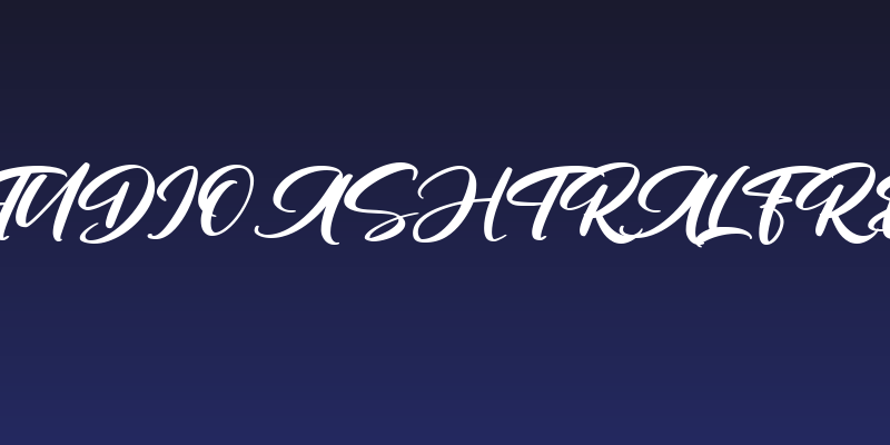 Studio Ashtral FREE Social Header