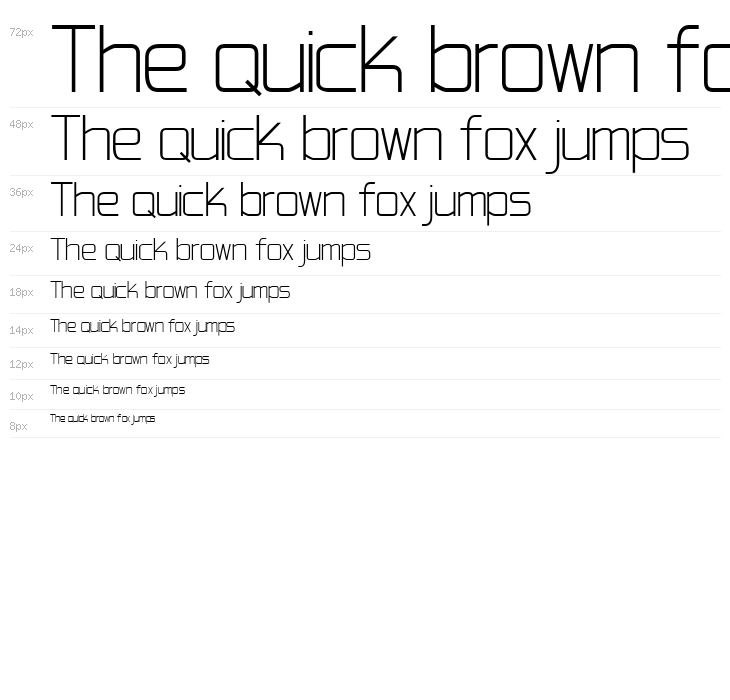 Studio Grotesk DEMO Light Waterfall