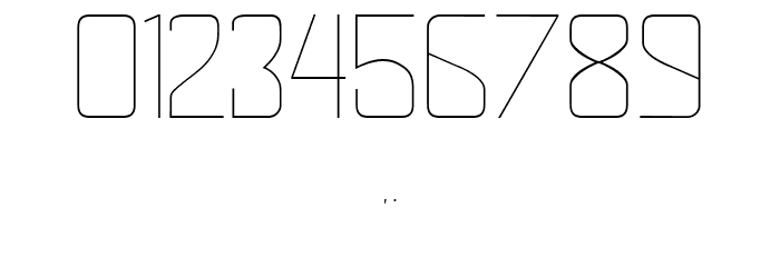 Studio Grotesk DEMO Thin Font OTHER CHARS