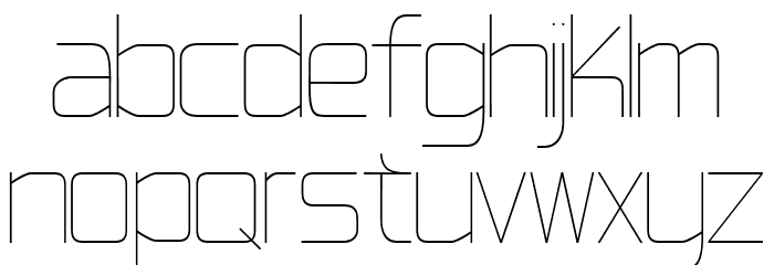 Studio Grotesk DEMO Thin Font LOWERCASE