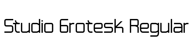 Studio Grotesk Regular  Descarca Fonturi Gratis