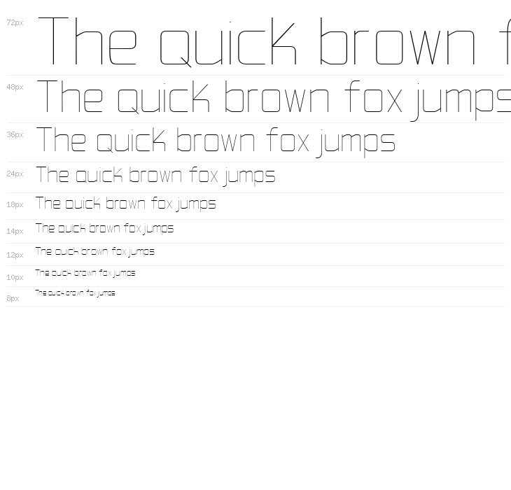 Studio Grotesk Thin Waterfall