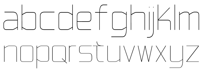 Studio Grotesk Thin Font LOWERCASE