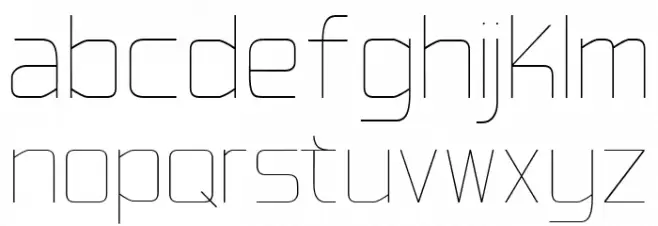 Studio Grotesk Thin Font LOWERCASE