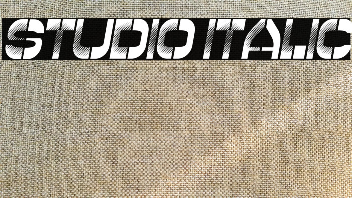 Studio Italic Example 2