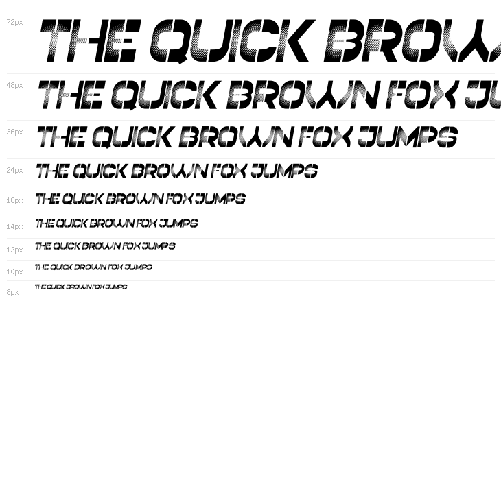 Studio Italic Waterfall