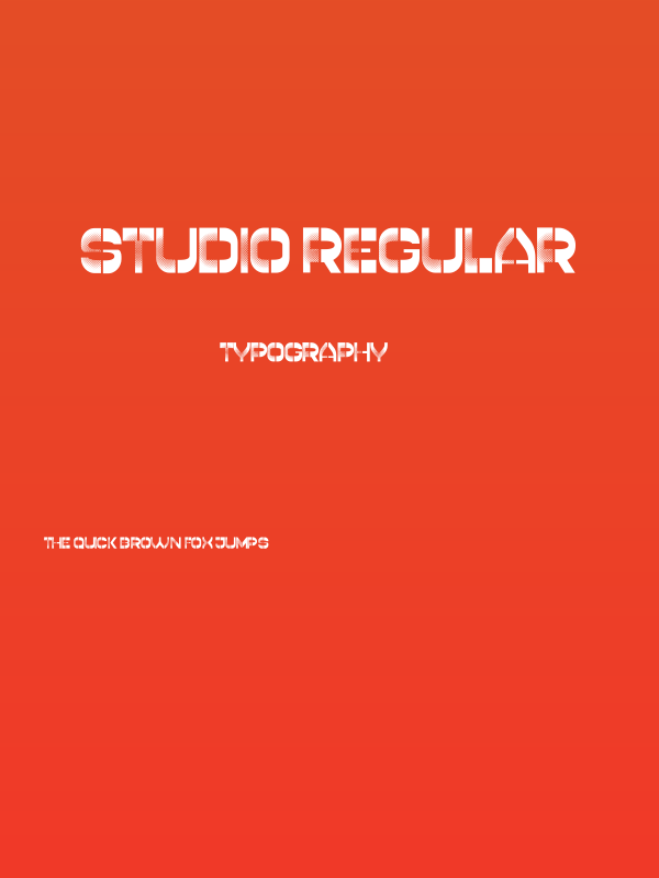 Studio Regular Poster