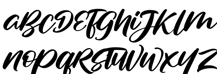 StudioAshtralFREE Font LOWERCASE