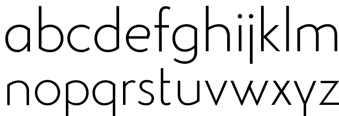 StudioGothicAlternateTrial-Extr Font LOWERCASE