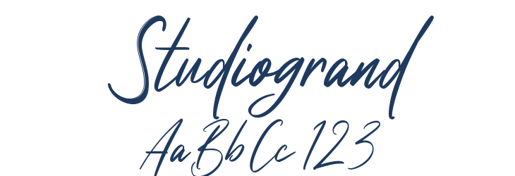 Studiogrand Font Preview