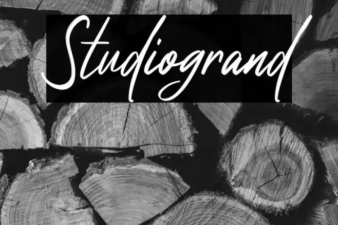 Studiogrand Font examples