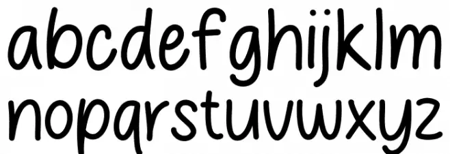 Study Alone फ़ॉन्ट लोअरकेस