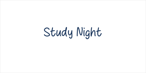Study Night Logo