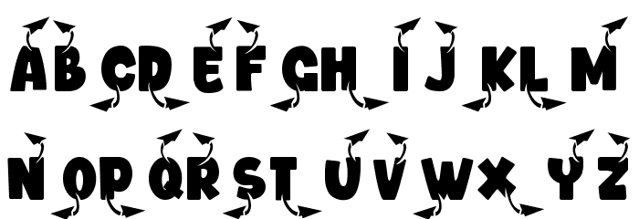 Study Symbol Paper Plane Font UPPERCASE