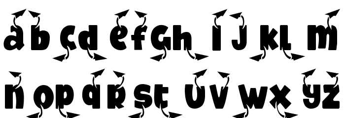 Study Symbol Paper Plane Font LOWERCASE