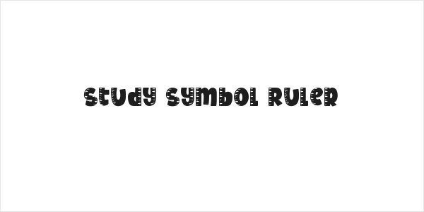 Study Symbol Ruler Logo