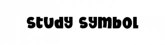 Study Symbol  Frei Schriftart Herunterladen