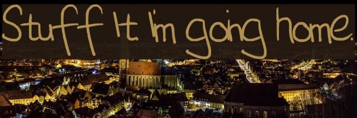 Stuff It. I'm going home. Font examples