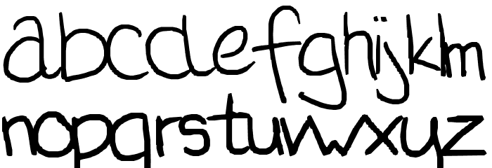Stuff It. I'm going home. Font LOWERCASE