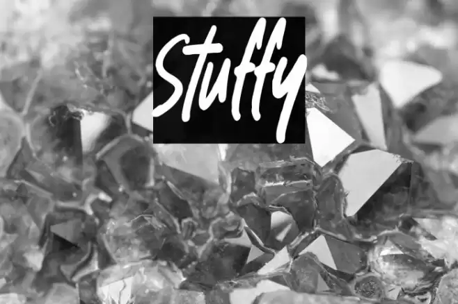 Stuffy Font examples