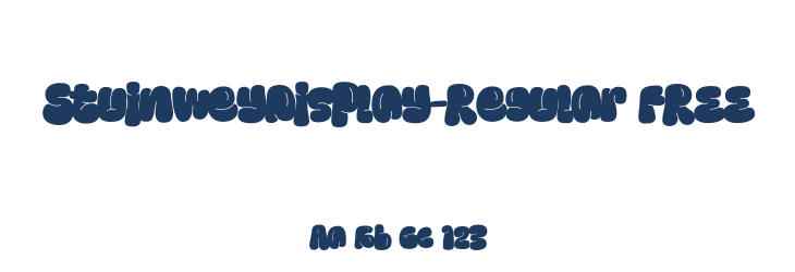 StuinweyDisplay-Regular FREE Font Preview