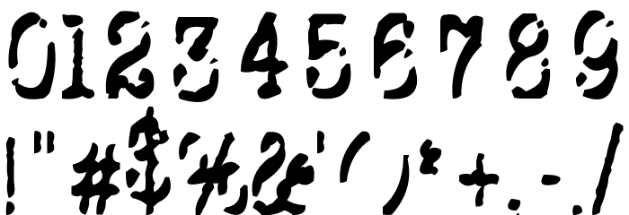 Stuk Puk Font OTHER CHARS
