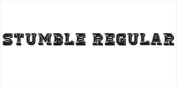 Stumble Regular Logo