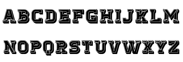 Stumble Regular Font LOWERCASE