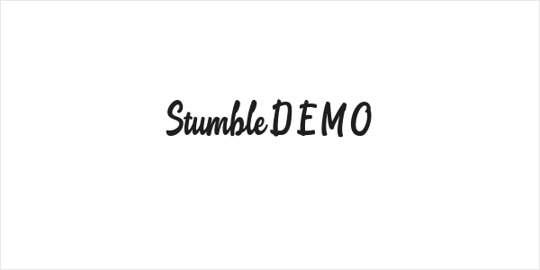 StumbleDEMO Logo