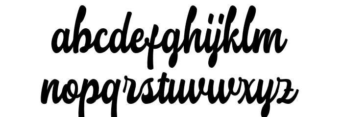 StumbleDEMO Font LOWERCASE
