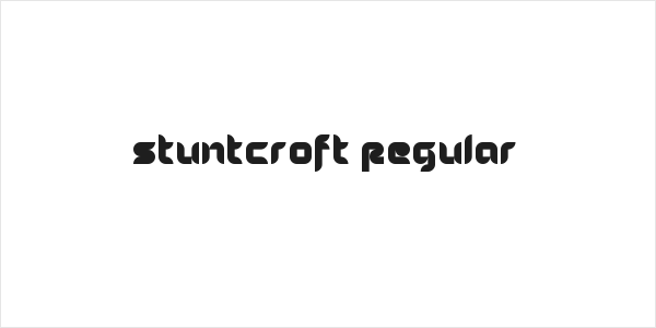 Stuntcroft Regular Logo