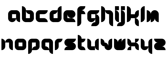 Stuntcroft Regular Font LOWERCASE