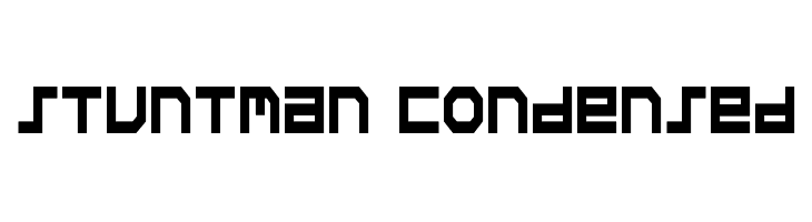 Stuntman Condensed Font