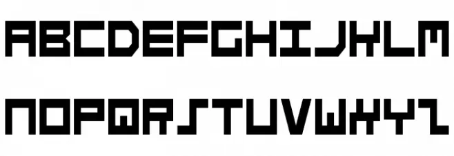 Stuntman Condensed Schriftart Groß