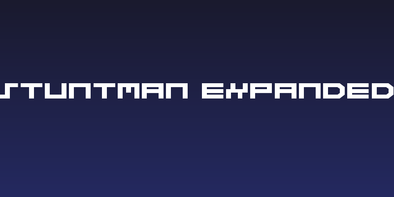 Stuntman Expanded Social Header