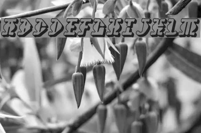 Stupefaction 3D Font examples