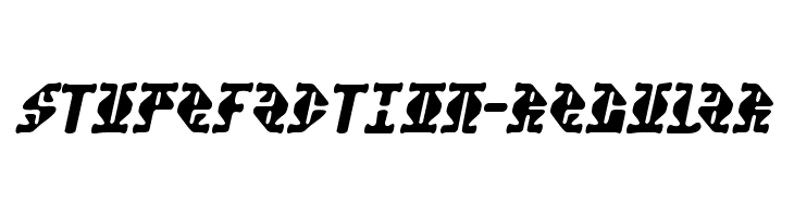 Stupefaction-Regular Font