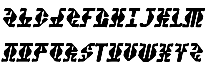 Stupefaction-Regular Font LOWERCASE
