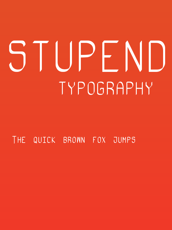 Stupenda ST Poster
