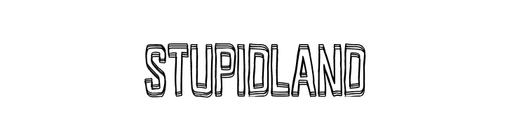 Stupidland  Descarca Fonturi Gratis