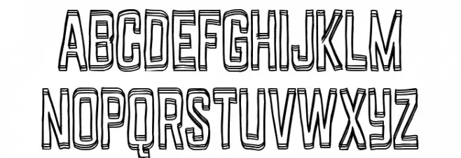 Stupidland Fonte MAIÚSCULAS