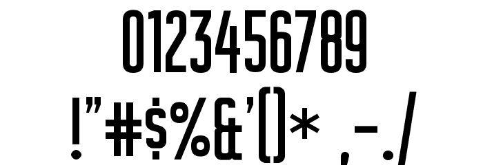 Sturkopf Grotesk Font OTHER CHARS